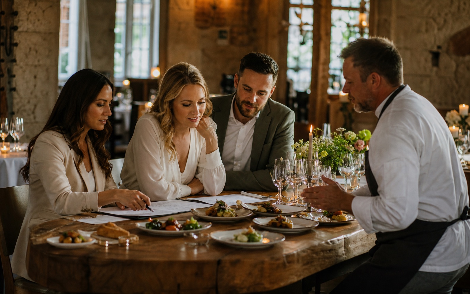 Catering und Menüverkostung mit Wedding Planner vorbereiten – Ratgeber Trauredner Nürnberg